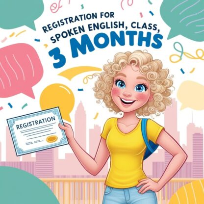 Registration for Spoken English Class [3 Months]